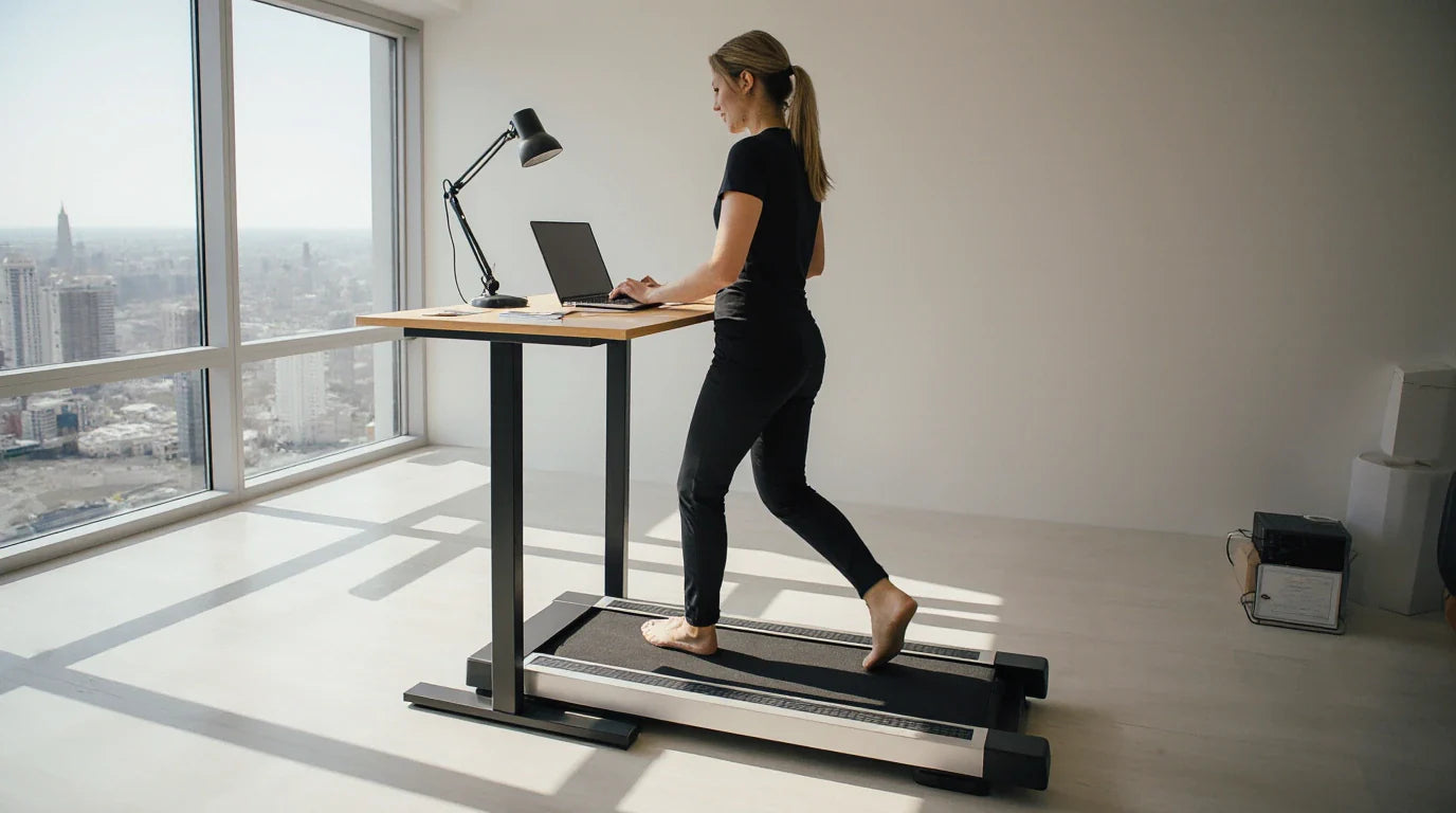 À quelle vitesse marcher sur un tapis de marche au bureau ?