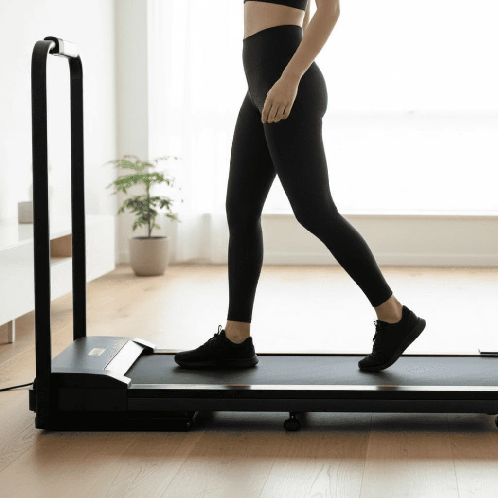 Tapis de marche WALKEN Core+ avec barre verticale de maintien