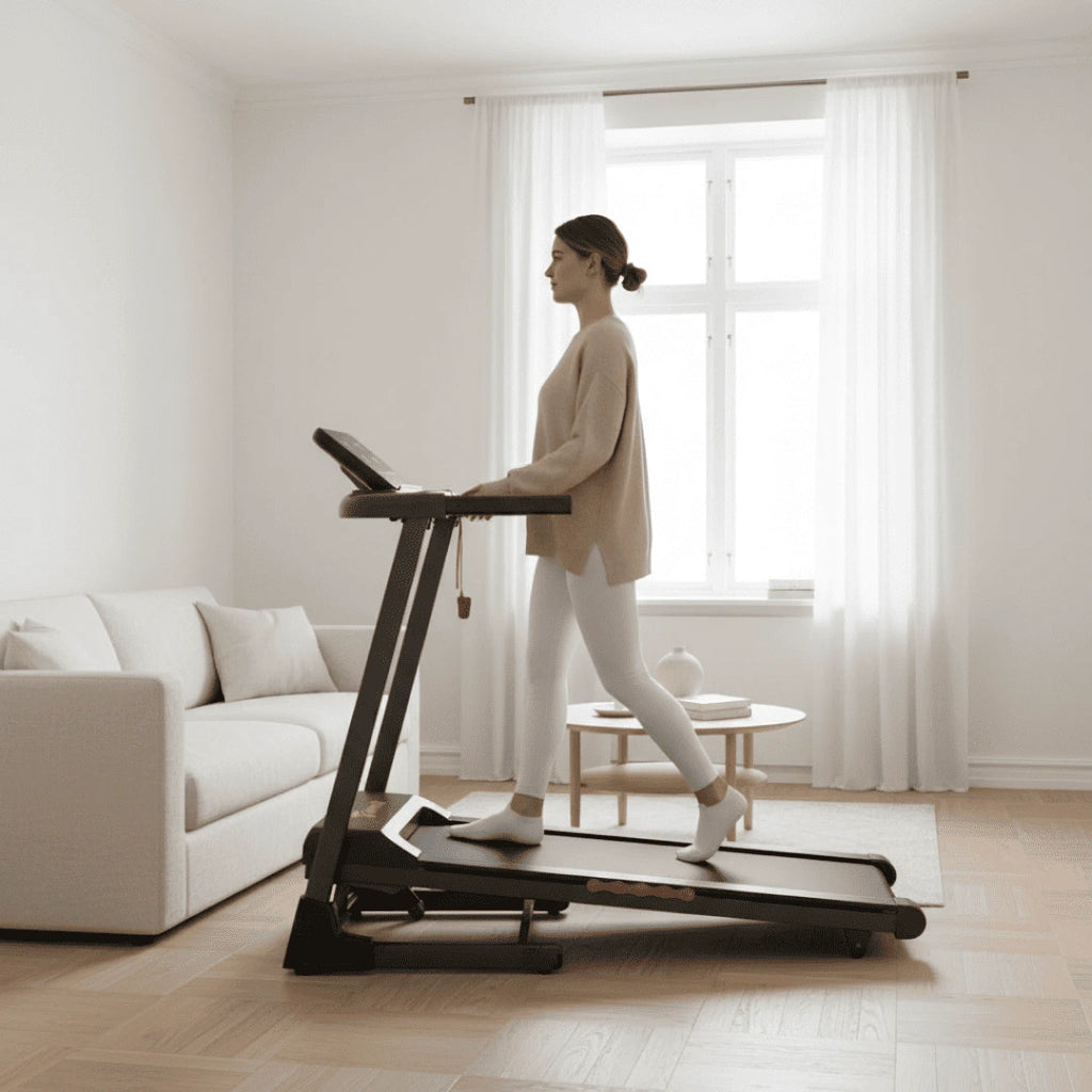 Détail de la plateforme de marche du WALKEN Incline Elite